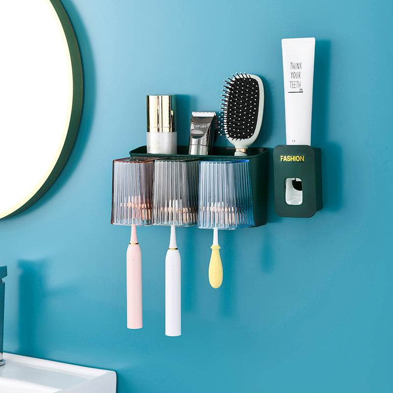 Perforation-free Toothbrush Shelf Shelf - Mubimart