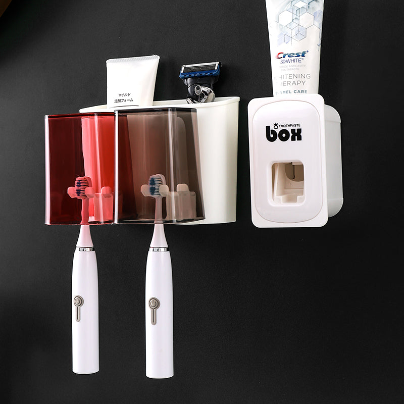 Perforation-free Toothbrush Shelf Shelf - Mubimart -  