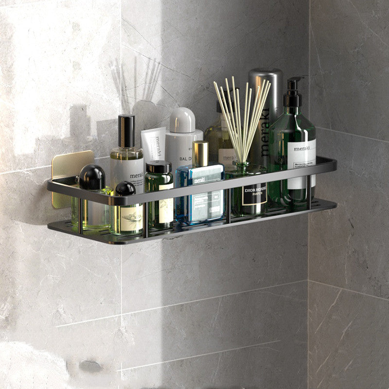 Perforation-free Wall-mounted Bathroom Shelf For Bathroom Storage - Mubimart -  