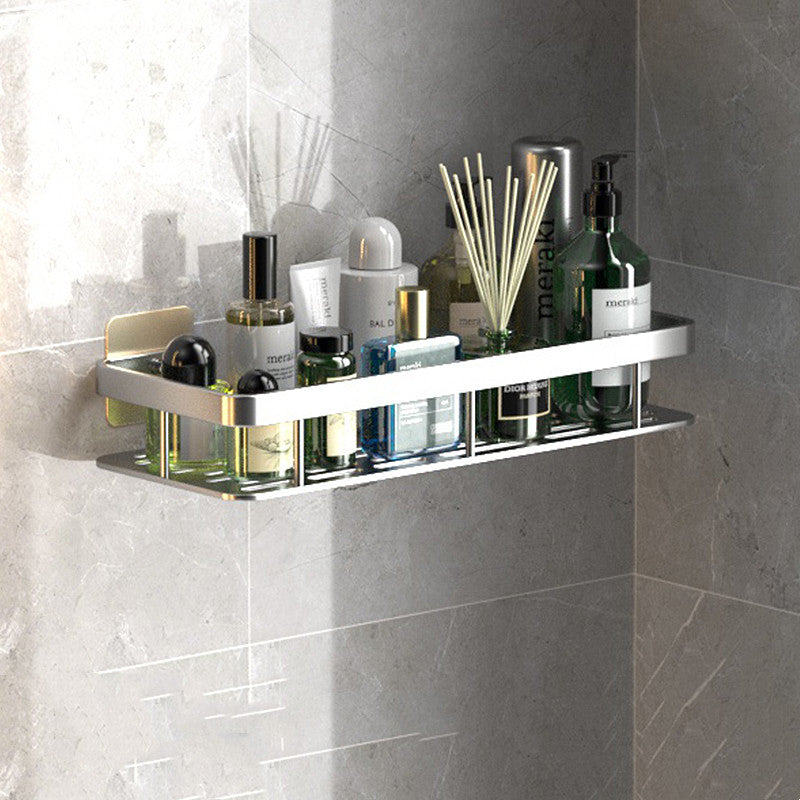 Perforation-free Wall-mounted Bathroom Shelf For Bathroom Storage - Mubimart -  