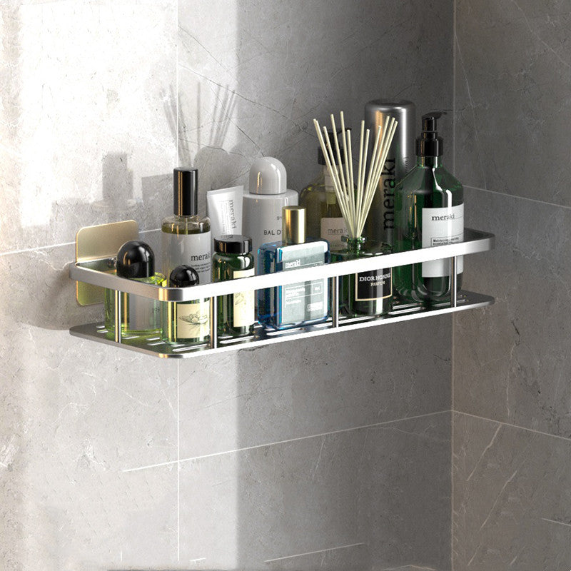 Perforation-free Wall-mounted Bathroom Shelf For Bathroom Storage - Mubimart -  