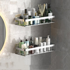 Perforation-free Wall-mounted Bathroom Shelf For Bathroom Storage - Mubimart - Shower caddy 