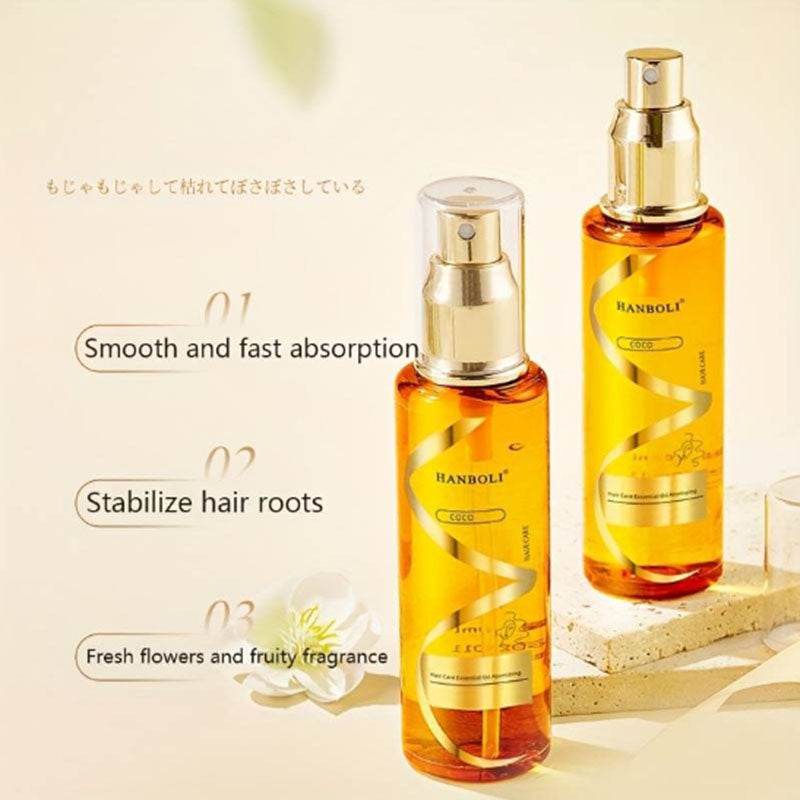 Perfume Soft Hair Care Essential Oil To Improve Dry And Frizz Wash-free Anti-static Spray - Mubimart