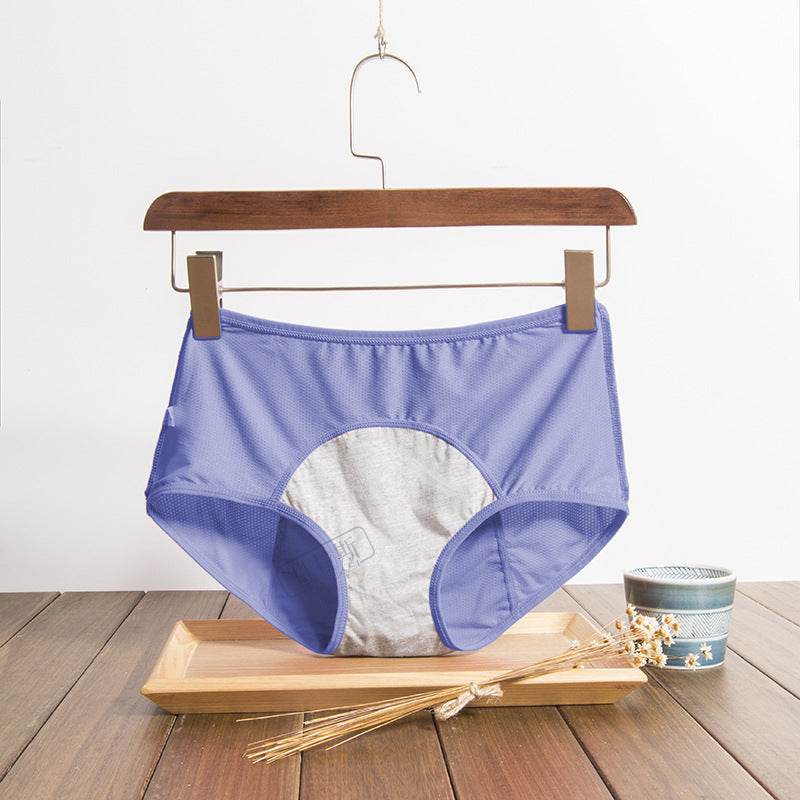 Period Leak Proof Panties Women Underwear Pants Nylon Briefs - Mubimart
