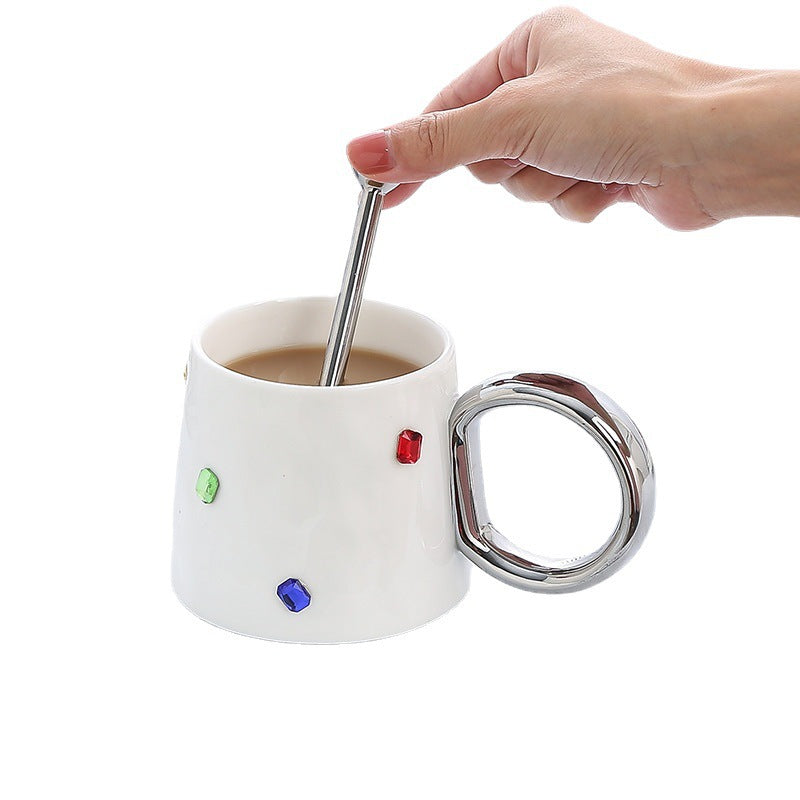 Personality Gem Mug Coffee Cup - Mubimart -  