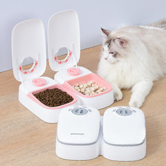 Pet Automatic Timing Feeder Puppy - Mubimart -  