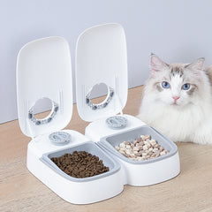 Pet Automatic Timing Feeder Puppy - Mubimart - Pet Feeder 