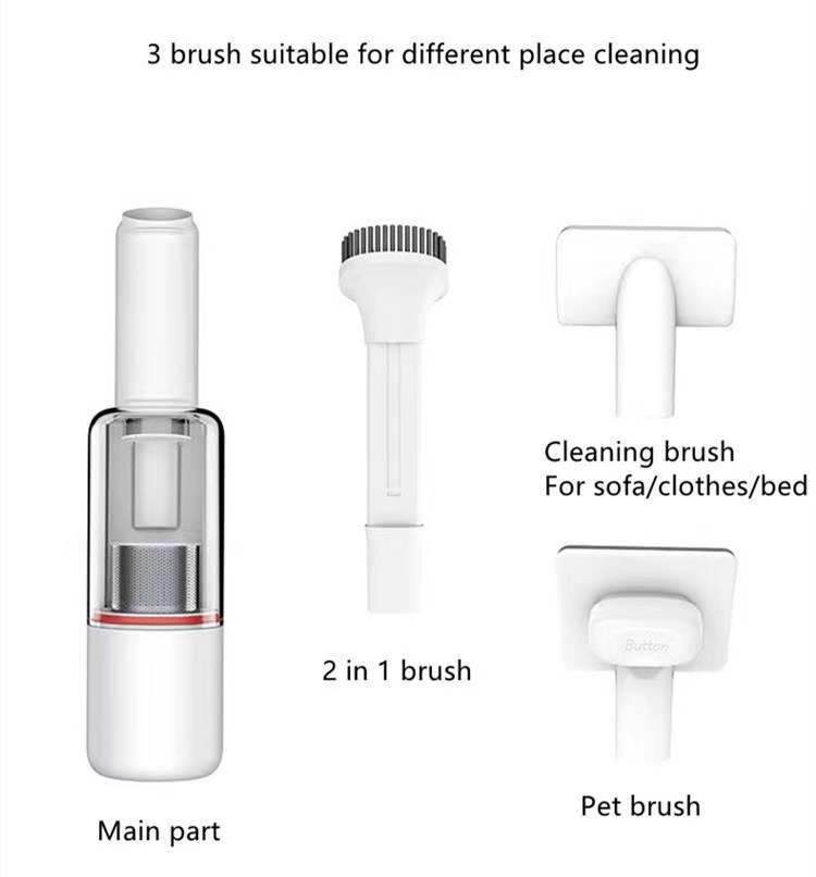 Pet Cordless Vacuum Cleaner Hair Removal Absorption - Mubimart