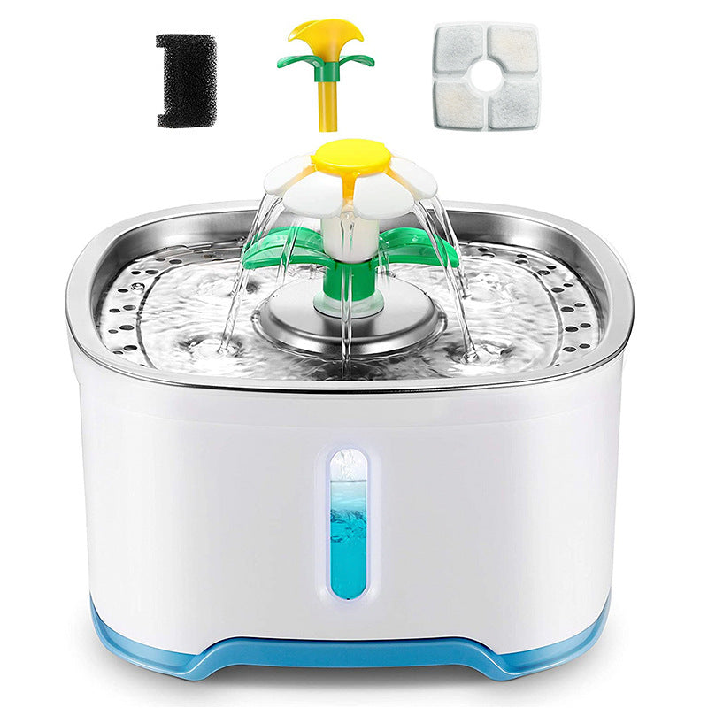 Pet Electric Circular Water Feeder - Mubimart -  