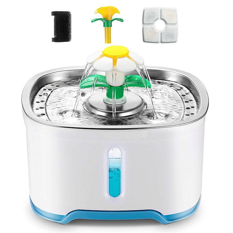 Pet Electric Circular Water Feeder - Mubimart