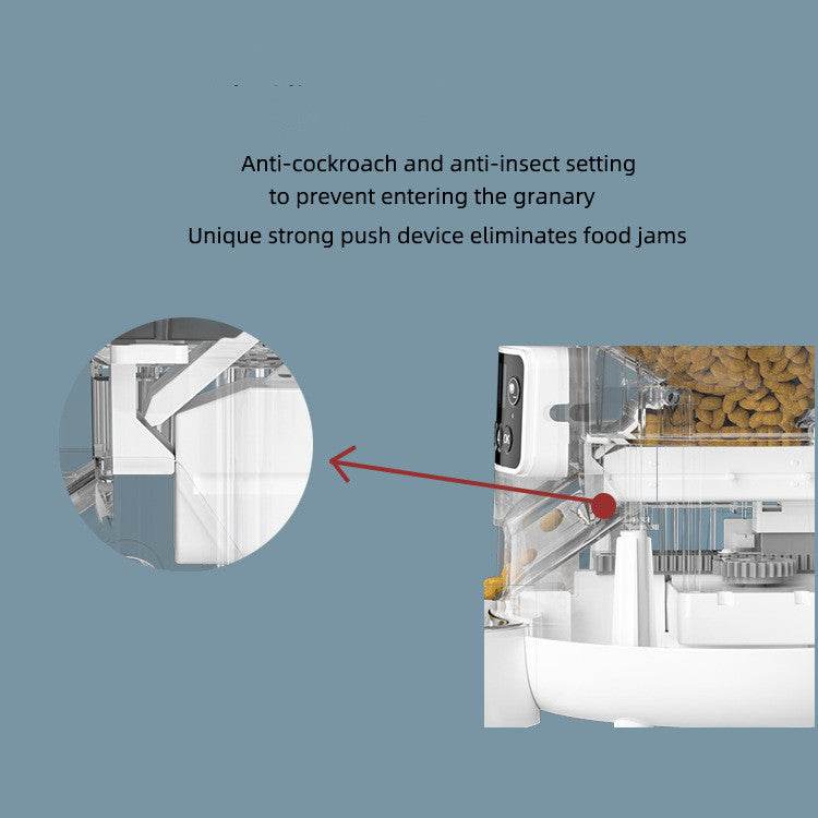 Pet Feeder Cat Automatic Timing Quantitative - Mubimart