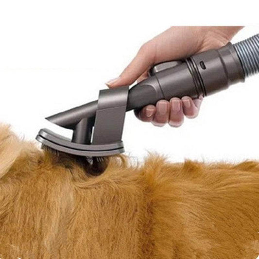 Pet Grooming Brush Tool Pet Vacuum Cleaner Brush Attachment - Mubimart