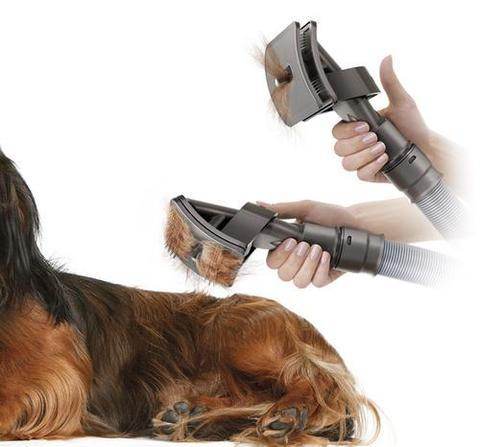 Pet Grooming Brush Tool Pet Vacuum Cleaner Brush Attachment - Mubimart