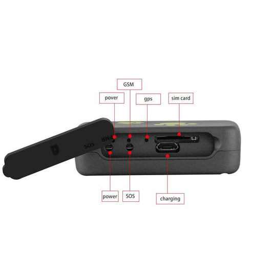 Pet PVC Material GPS Tracker Anti-lost - Mubimart