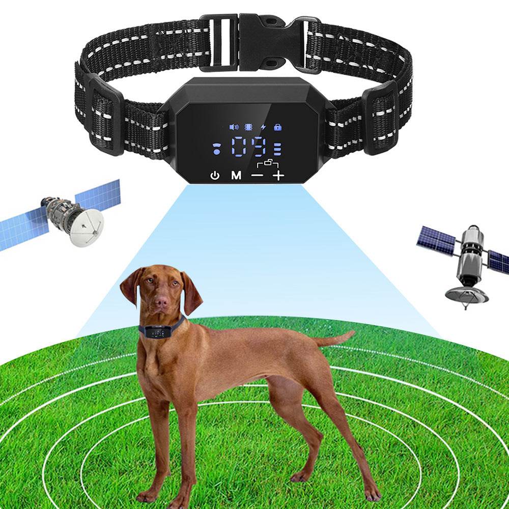 Pet Wireless Electronic Fence Gps Dog Trainer - Mubimart