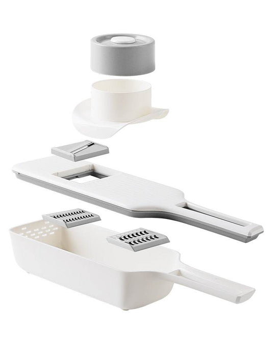 Petal multifunctional chopper kitchen slicing and cutting board household chopper potato slicer - Mubimart