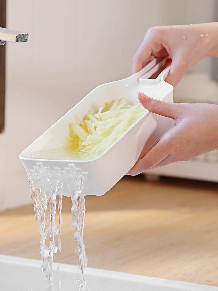 Petal multifunctional chopper kitchen slicing and cutting board household chopper potato slicer - Mubimart