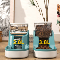 Pets Water Dispenser Cat Dog Automatic Feeder Pet Products - Mubimart - Pet Water Feeder 