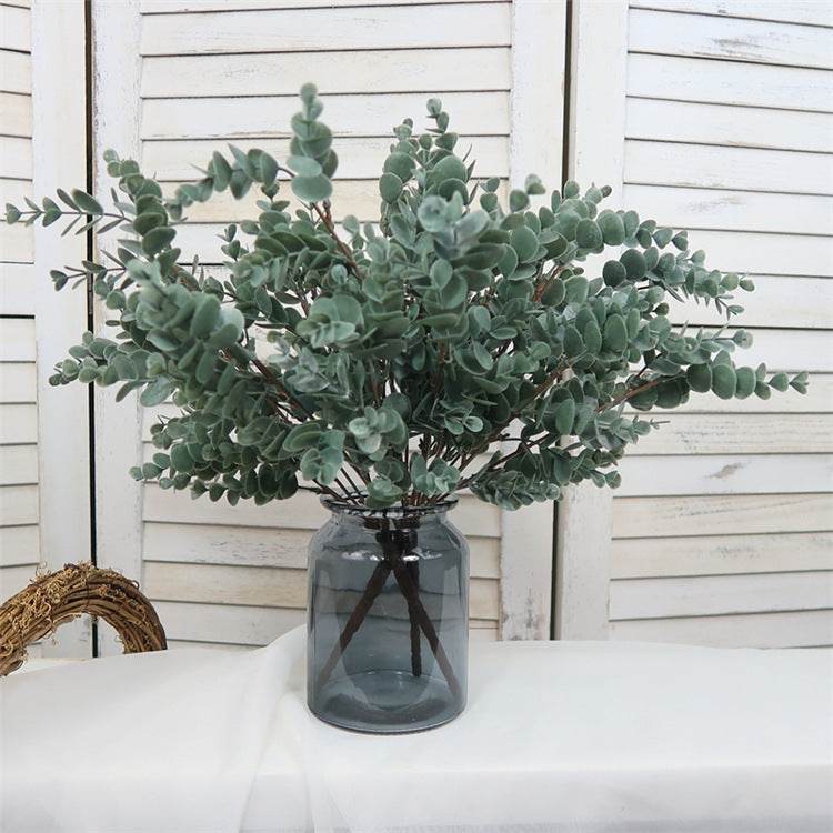 Photography-Props Flower Arrangement Money-Leaf Wedding Deco Artificial-Plants Eucalyptus - Mubimart