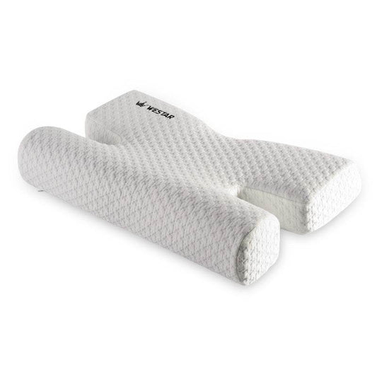 Pillow Side Sleep Without Pressure On The Face Cervical Pillow Wrinkles Face Pillow To Help Sleep Memory Foam Single Pillow - Mubimart