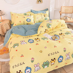 Pillowcase Bed Cover Set Sets Bedding Bedsheet Quilt Duvet - Mubimart -  