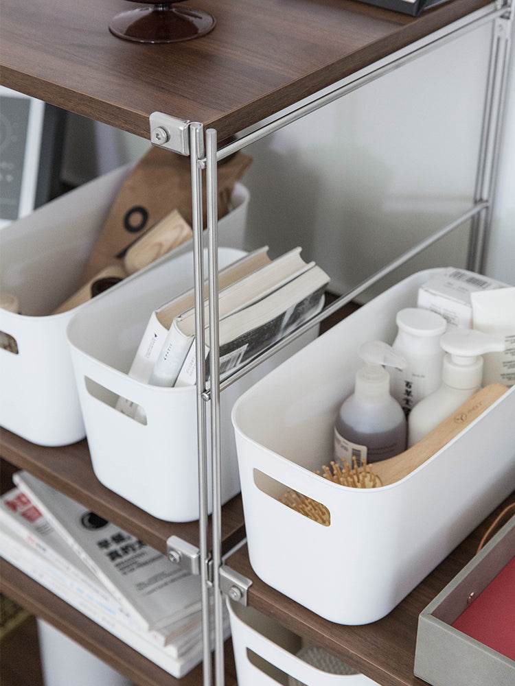 Plastic Desktop Storage Sundries Basket Sorting Box Storage Basket - Mubimart