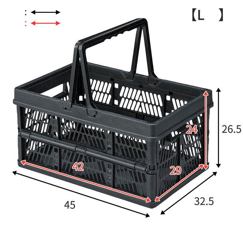 Plastic Folding Basket Household - Mubimart