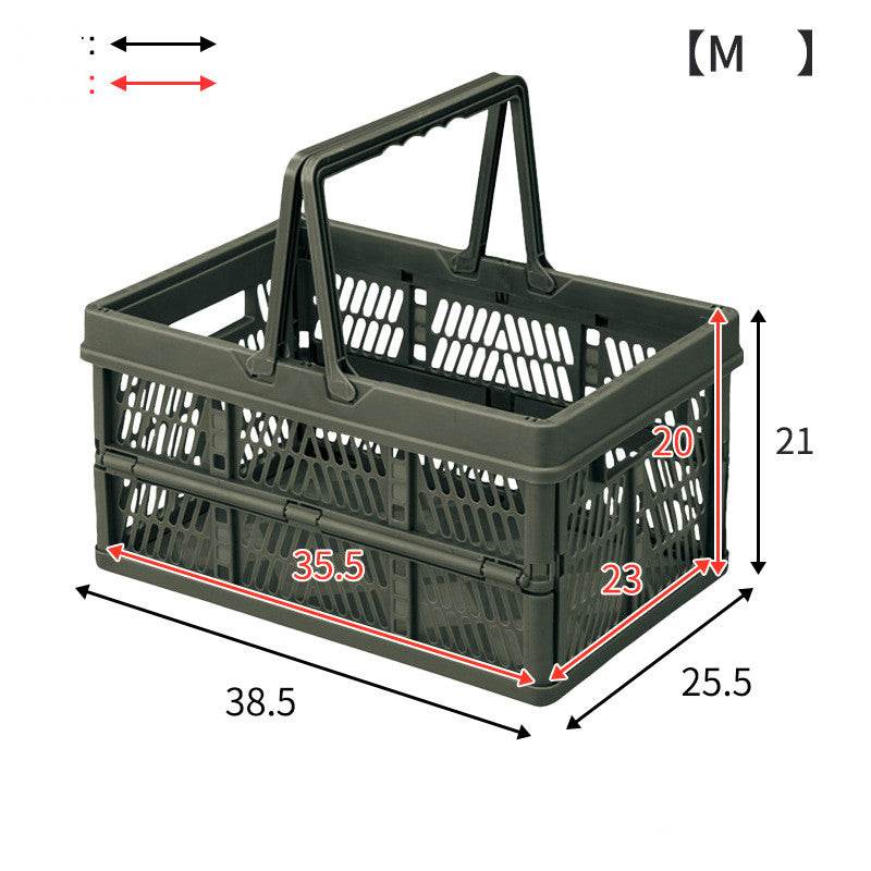 Plastic Folding Basket Household - Mubimart