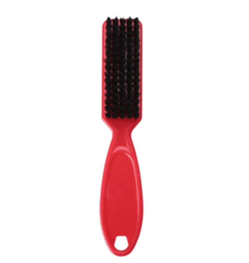 Plastic Handle Beard Brush Soft Nylon Brush - Mubimart