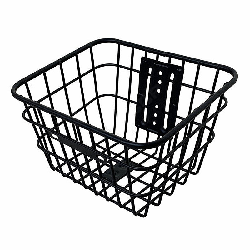 Plastic Iron Basket For Children Bicycle Front Basket - Mubimart - Metal basket 