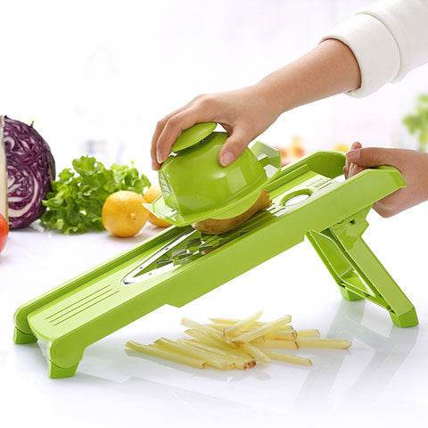 Plastic Multi-functional V-shaped Grater - Mubimart