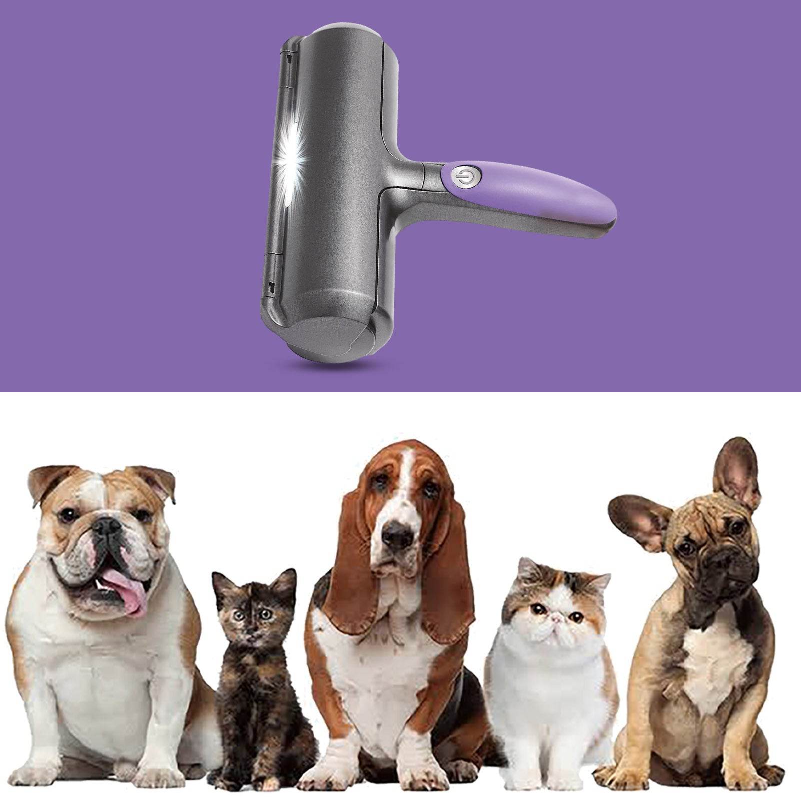 Plastic Pet Roller Hair Removal Cleaner - Mubimart