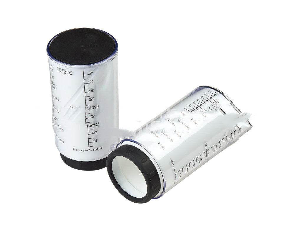 Plastic Rotary Adjustable Measuring Cup - Mubimart