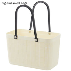 Plastic Storage Shopping Basket Picnic Basket - Mubimart -  