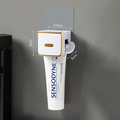 Plastic Wall-mounted Manual Toothpaste Squeezer - Mubimart -  