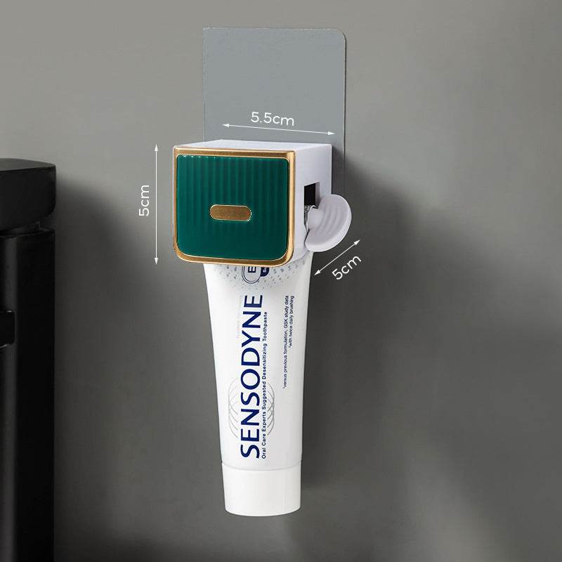 Plastic Wall-mounted Manual Toothpaste Squeezer - Mubimart