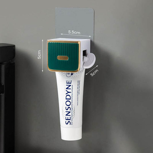 Plastic Wall-mounted Manual Toothpaste Squeezer - Mubimart
