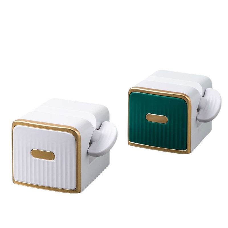 Plastic Wall-mounted Manual Toothpaste Squeezer - Mubimart