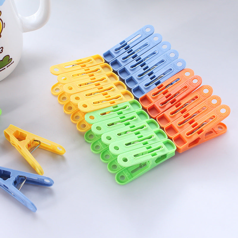 Plastic Windproof Clothespins For Clothes And Socks - Mubimart -  