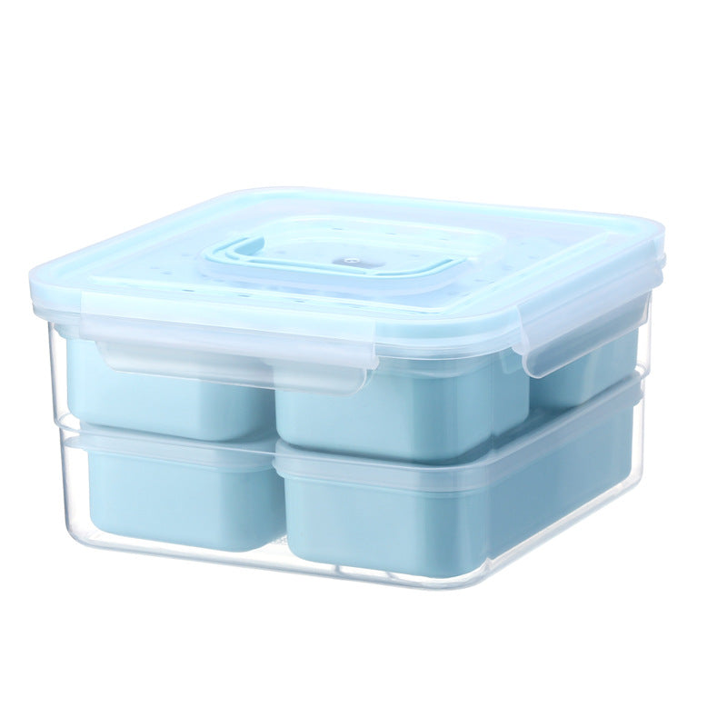 Plastic lunch box - Mubimart -  