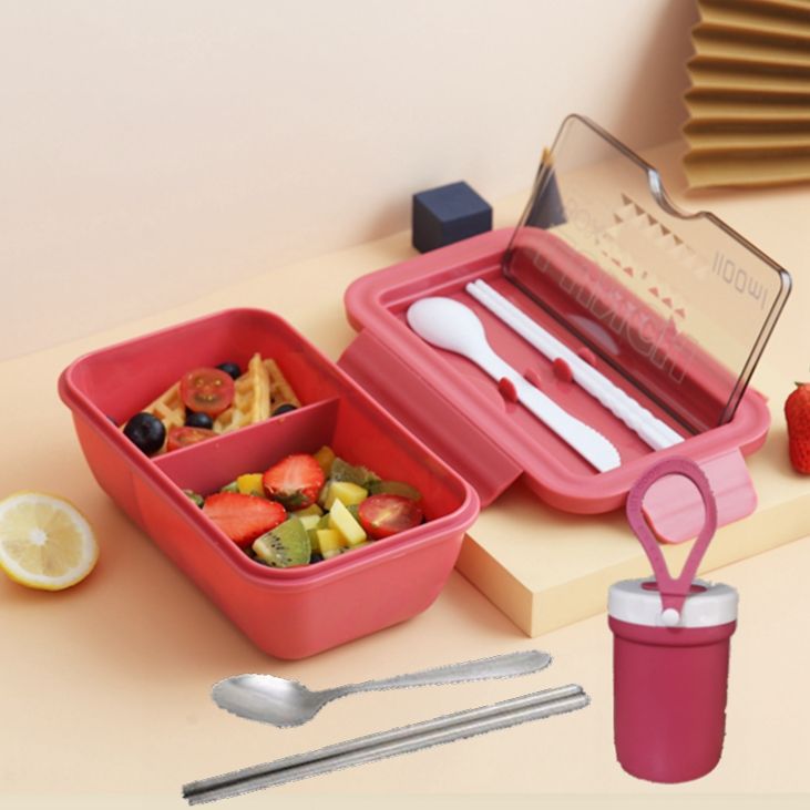 Plastic lunch box - Mubimart -  