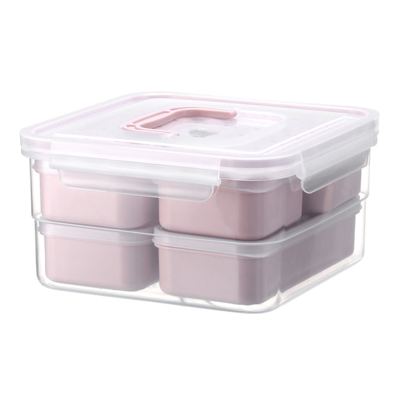 Plastic lunch box - Mubimart -  