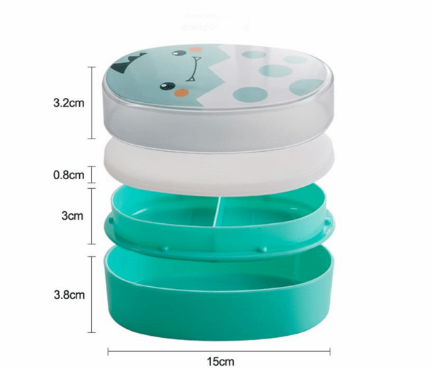 Plastic lunch box - Mubimart