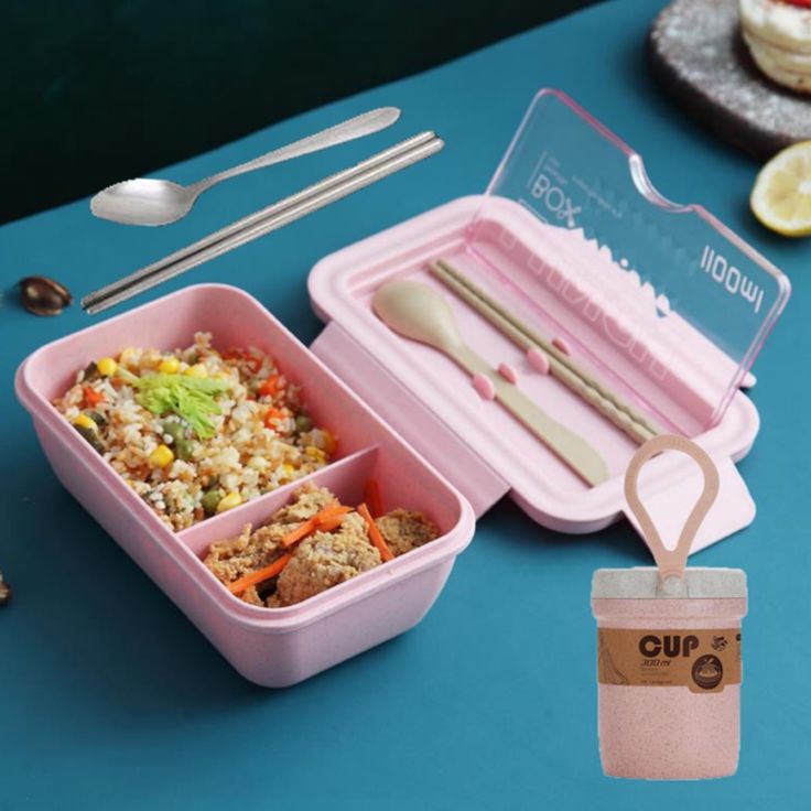 Plastic lunch box - Mubimart -  