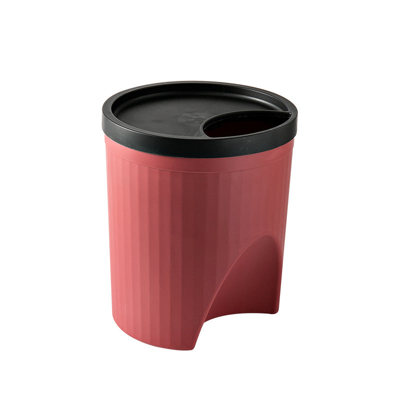 Plastic office trash can - Mubimart -  