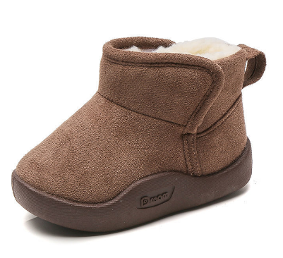 Plus velvet baby toddler shoes - Mubimart -  