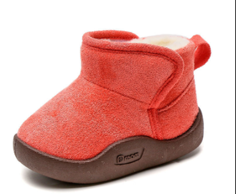 Plus velvet baby toddler shoes - Mubimart -  