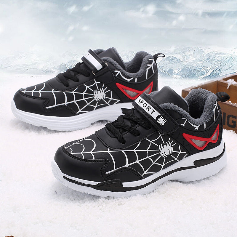 Plush cotton shoes running shoes - Mubimart -  