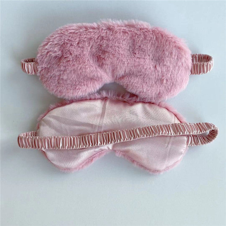 Plush eye mask - Mubimart -  