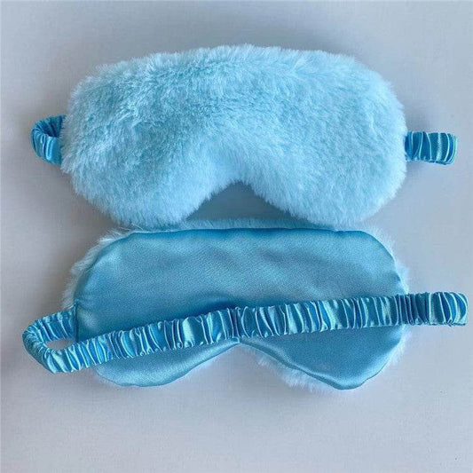 Plush eye mask - Mubimart